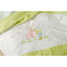 Постельный комплект 7 эл Twins Kids 4080-A-025-06, green